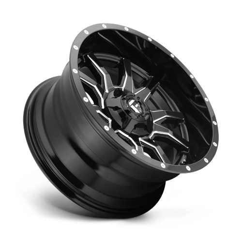 Fuel 1PC | D627 VANDAL | 20.0x9.00 | 6X135/6X139.7 | 19 | GLOSS BLACK MILLED