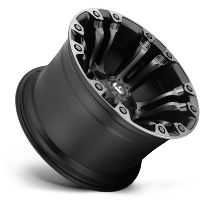 Fuel 1PC | D851 VAPOR | 18.0x9.00 | 5X139.7/5X150 | 1 | MATTE BLACK GRAY TINT