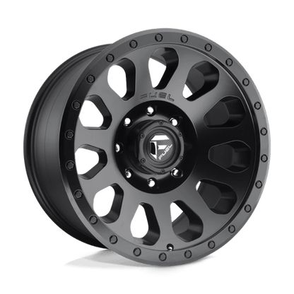 Fuel 1PC | D579 VECTOR | 20.0x10.00 | 8X165.1 | -18 | MATTE BLACK