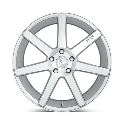 Niche 1PC | M179 VERONA | 20.0x10.00 | 5X120 | 40 | GLOSS SILVER MACHINED