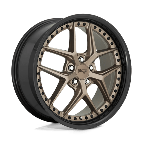 Niche 1PC | M227 VICE | 19.0x8.50 | 5X114.3 | 35 | MATTE BRONZE BLACK BEAD RING