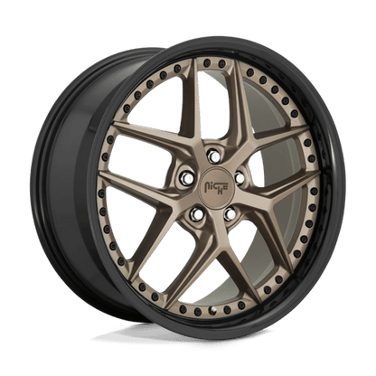 Niche 1PC | M227 VICE | 20.0x9.00 | 5X114.3 | 35 | MATTE BRONZE BLACK BEAD RING