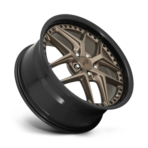 Niche 1PC | M227 VICE | 20.0x10.50 | 5X115 | 20 | MATTE BRONZE BLACK BEAD RING