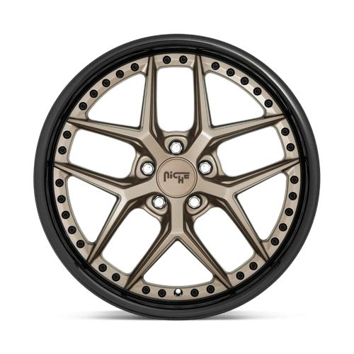 Niche 1PC | M227 VICE | 20.0x10.50 | 5X115 | 20 | MATTE BRONZE BLACK BEAD RING