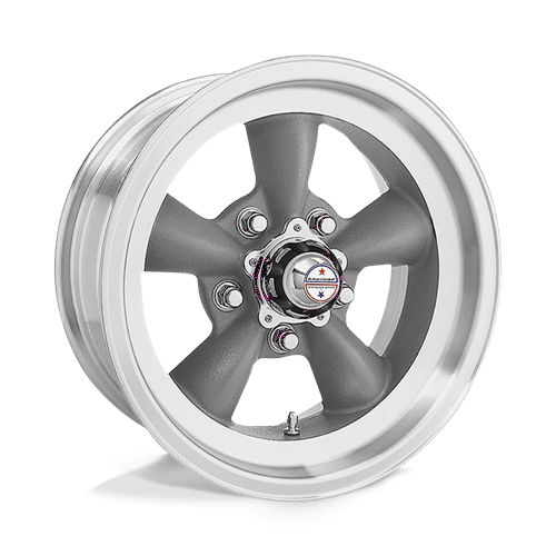 American Racing Vintage | VN105 TORQ THRUST D | 15.0x7.00 | 5X127 | -6 | TORQ THRUST GRAY W/ MACH LIP