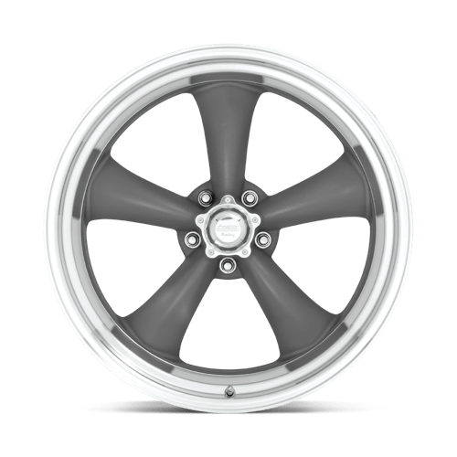 American Racing Vintage | VN215 CLASSIC TORQ THRUST II | 17.0x9.50 | 5X120.65 | 46 | MAG GRAY W/ MACHINED LIP