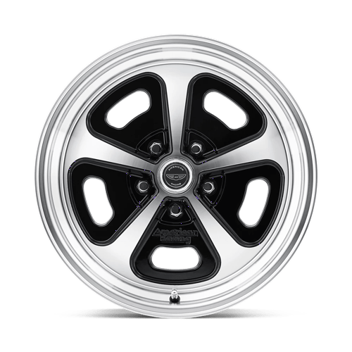 American Racing Vintage | VN501 500 MONO CAST | 15.0x8.00 | 5X120.65 | 0 | GLOSS BLACK MACHINED