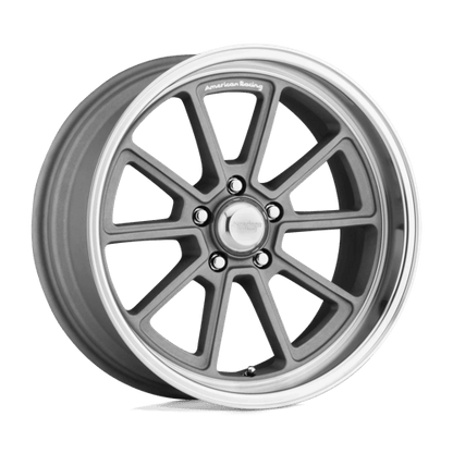American Racing Vintage | VN510 DRAFT | 20.0x10.00 | 5X120.65 | 6 | VINTAGE SILVER W/ DIAMOND LIP