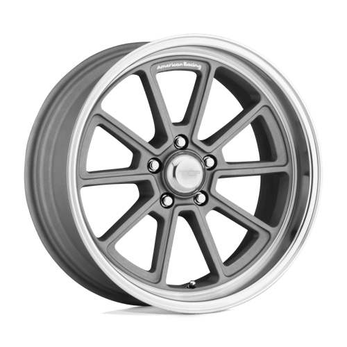 American Racing Vintage | VN510 DRAFT | 20.0x8.50 | 5X120.65 | 6 | VINTAGE SILVER W/ DIAMOND LIP