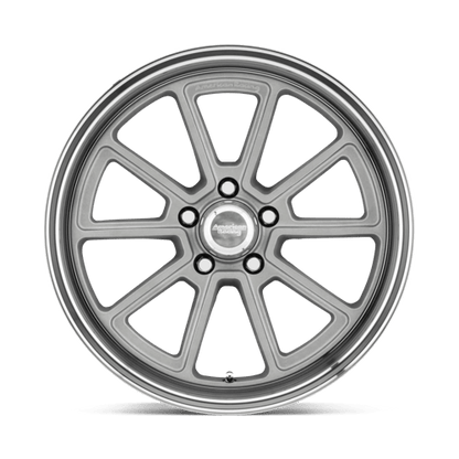 American Racing Vintage | VN510 DRAFT | 20.0x10.00 | 5X120.65 | 6 | VINTAGE SILVER W/ DIAMOND LIP