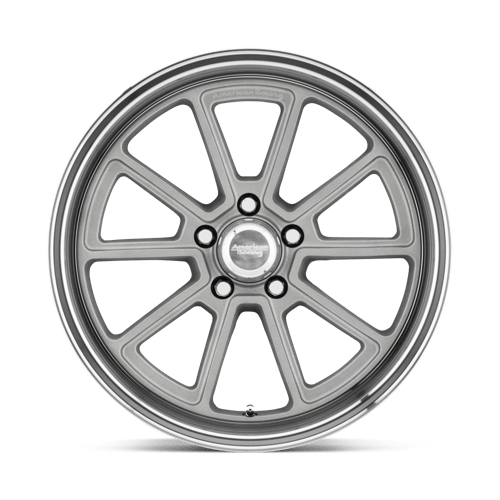 American Racing Vintage | VN510 DRAFT | 18.0x10.00 | 5X114.3 | 12 | VINTAGE SILVER W/ DIAMOND LIP