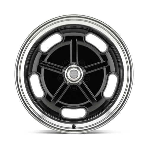 American Racing Vintage | VN511 SALT FLAT | 20.0x9.50 | 5X127 | 0 | GLOSS BLACK W/ DIAMOND CUT LIP