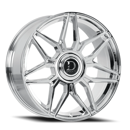 Dolce Luxury | Verona | 22x9.5 | 6X135/6X139.7 | 35 | Chrome