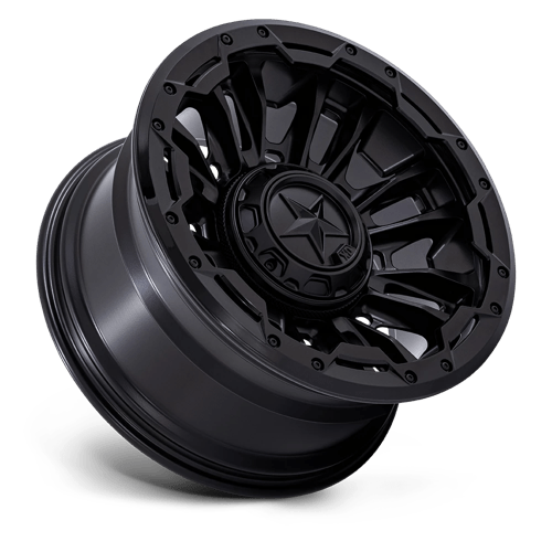XD | XD870 BOMBER | 20.0x9.00 | 8X165.1 | 1 | MATTE BLACK W/ G-BLK RING
