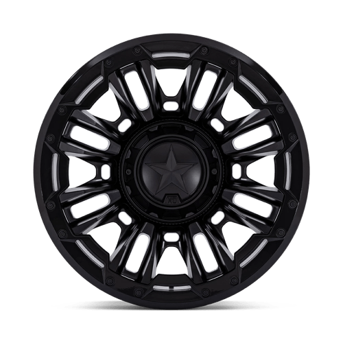 XD | XD870 BOMBER | 20.0x9.00 | 8X165.1 | 20 | MATTE BLACK W/ G-BLK RING