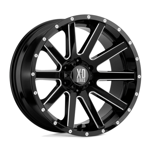XD | XD818 HEIST | 20.0x10.00 | 5X139.7 | -24 | GLOSS BLACK MILLED