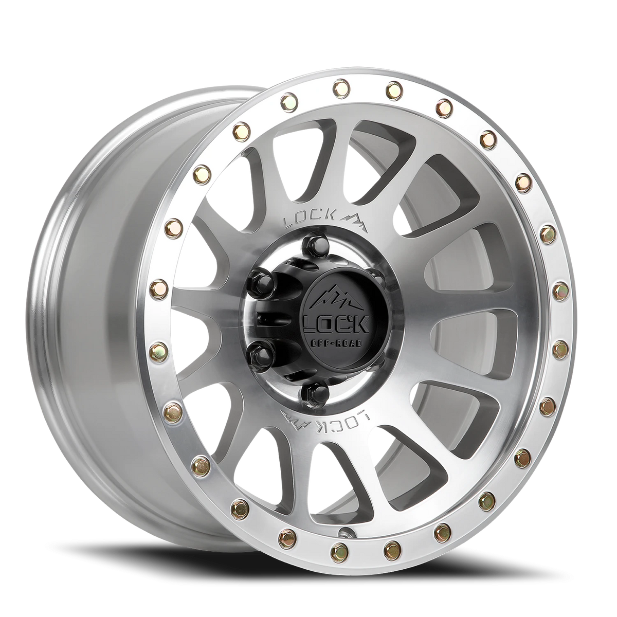 YOSEMITE | 17X9 | 5X127 | +0 | MACHINE WITH CLEAR COAT | YOSEMITE-7957MC