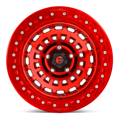 Fuel 1PC | D100 ZEPHYR BEADLOCK | 17.0x9.00 | 6X139.7 | -15 | CANDY RED