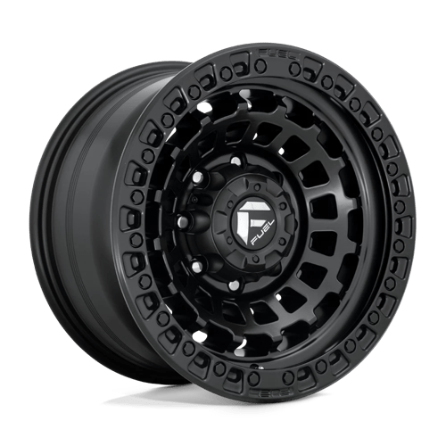 Fuel 1PC | D633 ZEPHYR | 17.0x9.00 | 8X165.1 | -12 | MATTE BLACK