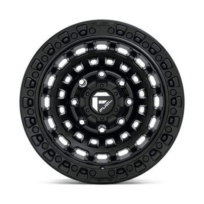 Fuel 1PC | D633 ZEPHYR | 17.0x9.00 | 8X165.1 | -12 | MATTE BLACK