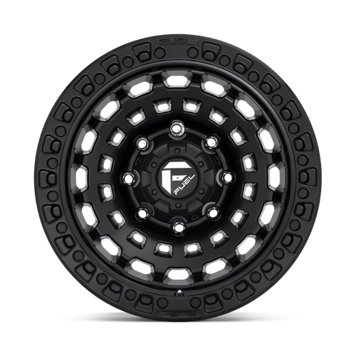 Fuel 1PC | D633 ZEPHYR | 17.0x9.00 | 5X139.7 | -12 | MATTE BLACK