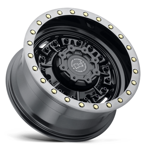 Black Rhino Hard Alloys | ABRAMS | 17.0x9.50 | 5X127 | -18 | GLOSS GUN BLACK MACH DARK TINT