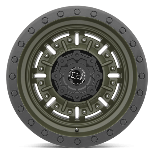 Black Rhino Hard Alloys | ABRAMS | 17.0x8.50 | 6X139.7 | 0 | OLIVE DRAB GREEN