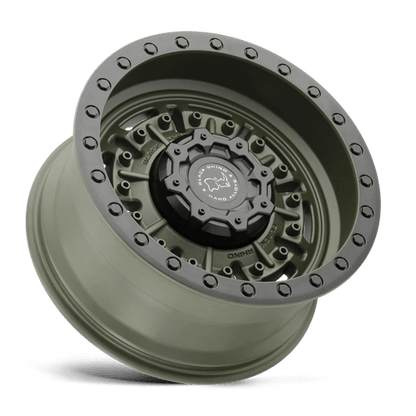 Black Rhino Hard Alloys | ABRAMS | 17.0x8.50 | 6X139.7 | 0 | OLIVE DRAB GREEN