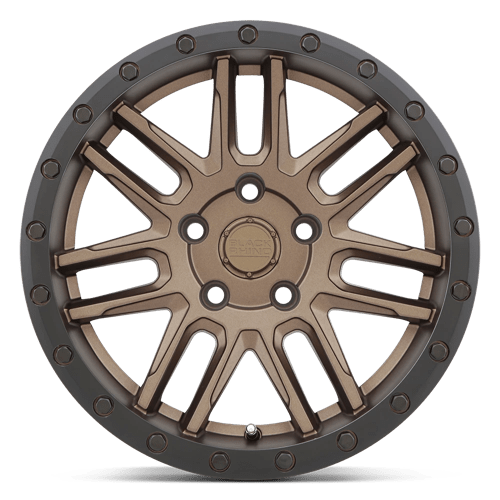 Black Rhino Hard Alloys | ARCHES | 18.0x8.00 | 5X108 | 30 | BRONZE W/ BLACK RING