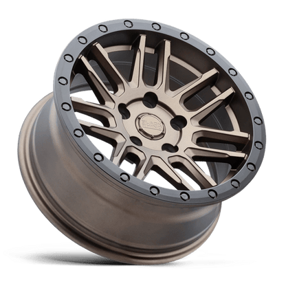 Black Rhino Hard Alloys | ARCHES | 17.0x8.00 | 5X108 | 30 | BRONZE W/ BLACK RING
