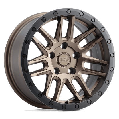 Black Rhino Hard Alloys | ARCHES | 18.0x8.00 | 5X108 | 30 | BRONZE W/ BLACK RING