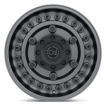 Black Rhino Hard Alloys | ARMORY | 18.0x9.50 | 8X165.1 | -18 | GUN BLACK
