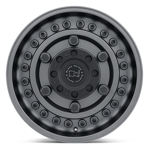 Black Rhino Hard Alloys | ARMORY | 16.0x8.00 | 6X130 | 38 | GUN BLACK