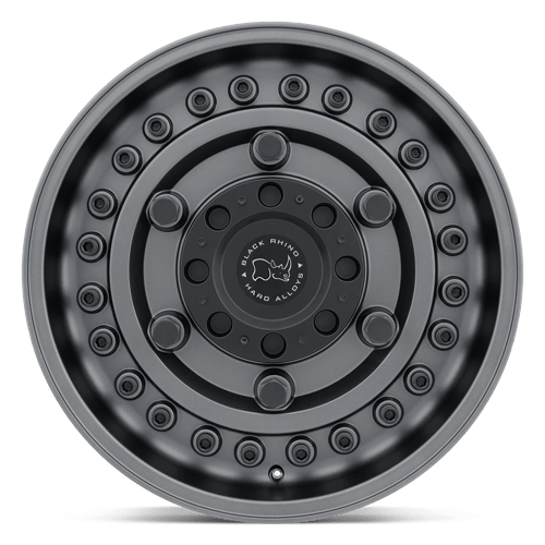 Black Rhino Hard Alloys | ARMORY | 20.0x9.50 | 8X165.1 | 6 | GUN BLACK