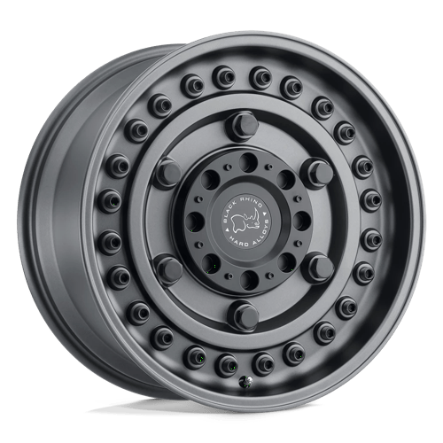Black Rhino Hard Alloys | ARMORY | 18.0x9.50 | 8X180 | 6 | GUN BLACK