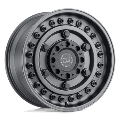 Black Rhino Hard Alloys | ARMORY | 18.0x9.50 | 8X180 | 6 | GUN BLACK