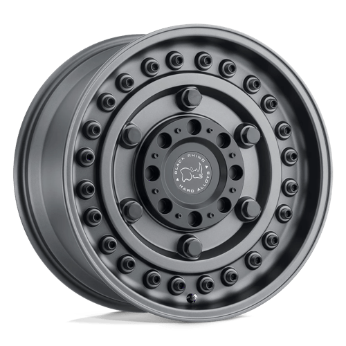Black Rhino Hard Alloys | ARMORY | 20.0x9.50 | 8X165.1 | 6 | GUN BLACK