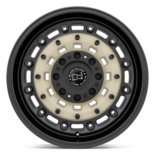 Black Rhino Hard Alloys | ARSENAL | 16.0x8.00 | 6X130 | 38 | SAND ON BLACK