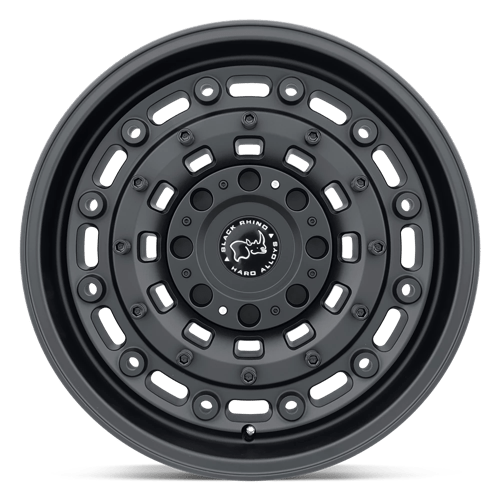 Black Rhino Hard Alloys | ARSENAL | 16.0x8.00 | 6X130 | 38 | TEXTURED MATTE BLACK
