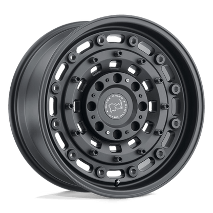 Black Rhino Hard Alloys | ARSENAL | 17.0x9.50 | 8X180 | 12 | TEXTURED MATTE BLACK