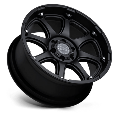 Black Rhino Hard Alloys | GLAMIS | 18.0x9.00 | 5X127 | -12 | MATTE BLACK