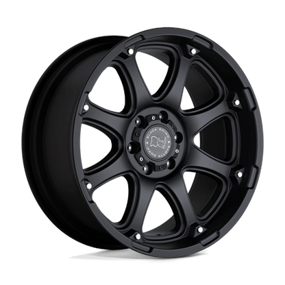 Black Rhino Hard Alloys | GLAMIS | 18.0x9.00 | 8X170 | -12 | MATTE BLACK