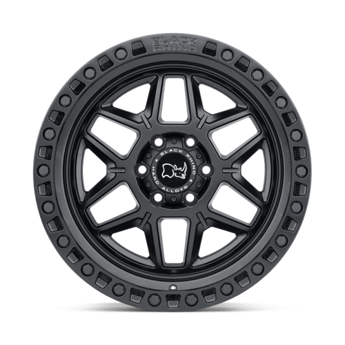 Black Rhino Hard Alloys | KELSO | 18.0x9.00 | 6X135 | 12 | MATTE BLACK