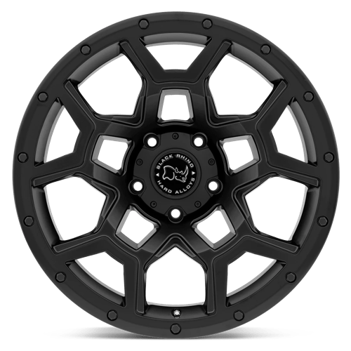Black Rhino Hard Alloys | OVERLAND | 17.0x8.00 | 5X114.3 | 35 | MATTE BLACK
