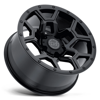 Black Rhino Hard Alloys | OVERLAND | 17.0x8.00 | 5X114.3 | 35 | MATTE BLACK