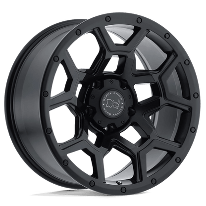 Black Rhino Hard Alloys | OVERLAND | 17.0x8.00 | 5X114.3 | 35 | MATTE BLACK