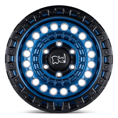 Black Rhino Hard Alloys | SENTINEL | 20.0x9.50 | 6X139.7 | 12 | COBALT BLUE W/ BLACK RING