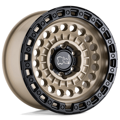 Black Rhino Hard Alloys | SENTINEL | 20.0x9.50 | 8X165.1 | 12 | DESERT SAND W/ BLACK RING