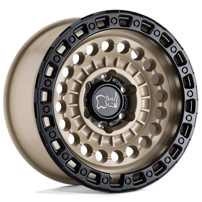 Black Rhino Hard Alloys | SENTINEL | 17.0x8.50 | 5X127 | -18 | DESERT SAND W/ BLACK RING