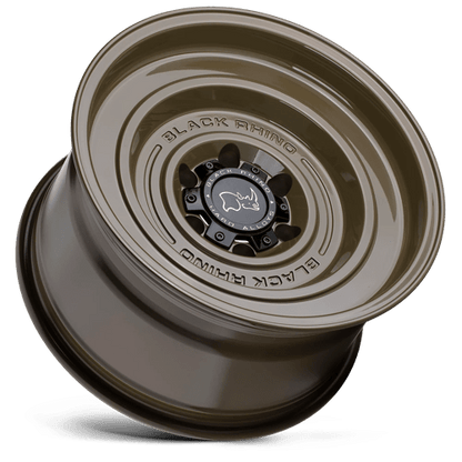 Black Rhino Hard Alloys | SOLID | 17.0x9.50 | 6X139.7 | -12 | GLOSS ALLIGATOR GREEN